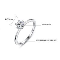 Anello Gaurosa Donna Fantasy in Argento Moissanite MSR-020 - MSR-020_18